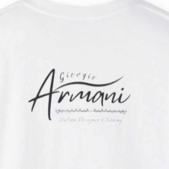 Giorgio Armani "Italian Eagle" #002 Modern Fit T-Shirt. - Picture 4 of 6